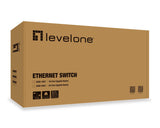 LevelOne GSW-2457 switch di rete Non gestito Gigabit Ethernet (10/100/1000) Nero