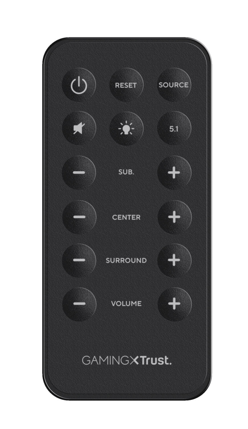 Trust GXT 658 Tytan 5.1 set di altoparlanti 90 W Universale Nero 5.1 canali