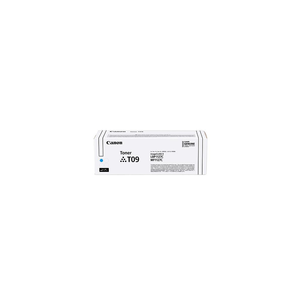 Canon T09 cartuccia toner 1 pz Originale Ciano