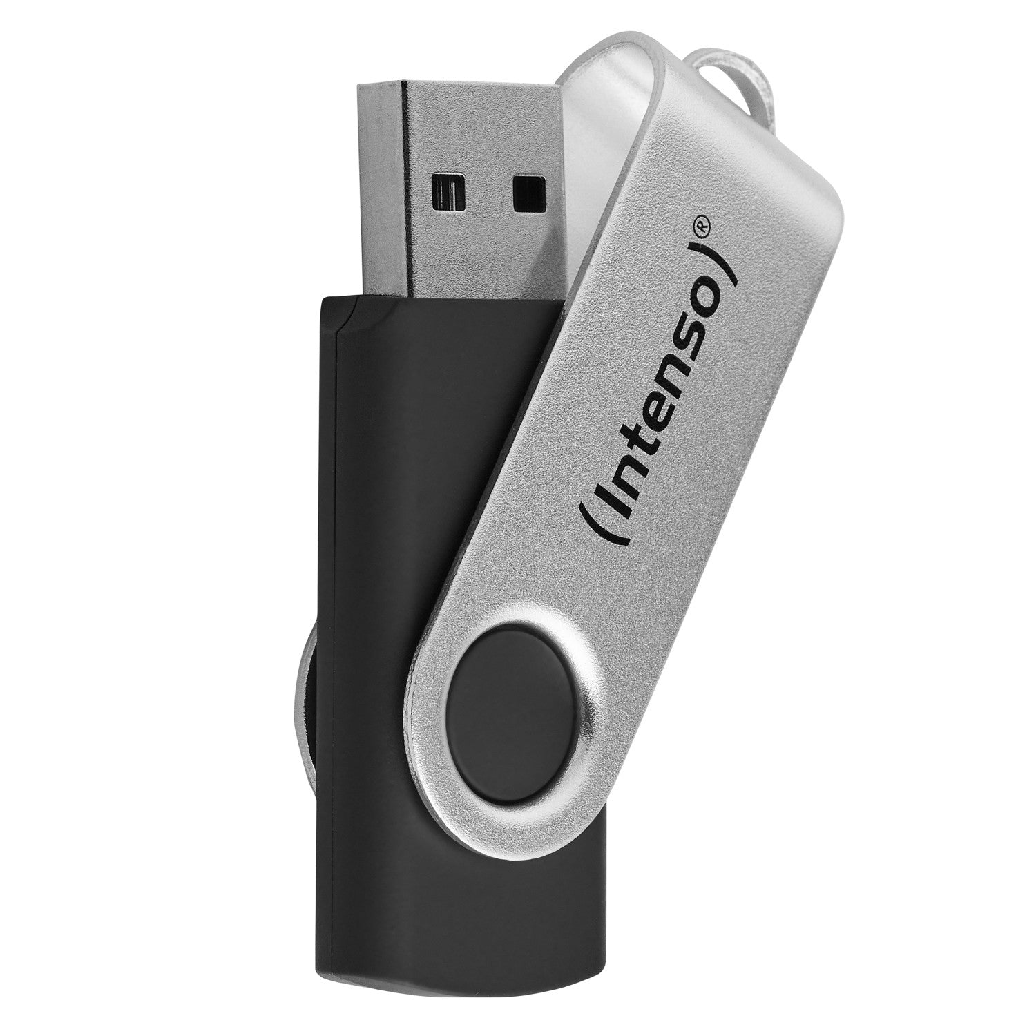 Intenso USB 64GB OFFICE LINE 3.2 Gen1 Silver-Black unità flash USB USB tipo A 3.2 Gen 1 (3.1 Gen 1) Nero, Argento