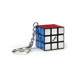 Rubik's, Spin Master, Il Cubo 3x3 Originale, Edizione in Miniatura. Accessorio Portachiavi con cubo 3x3 funzionante, per Bambini dagli 8 , Rompicapo Professionale a Combinazione di Colori.