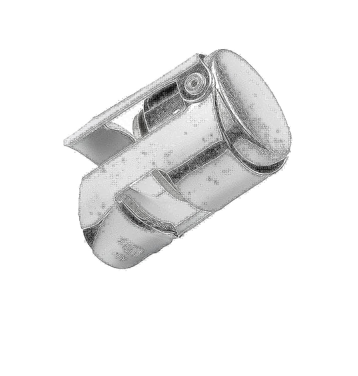 Pedrini Tappo Per Champagne In Acciaio Inox Cromato