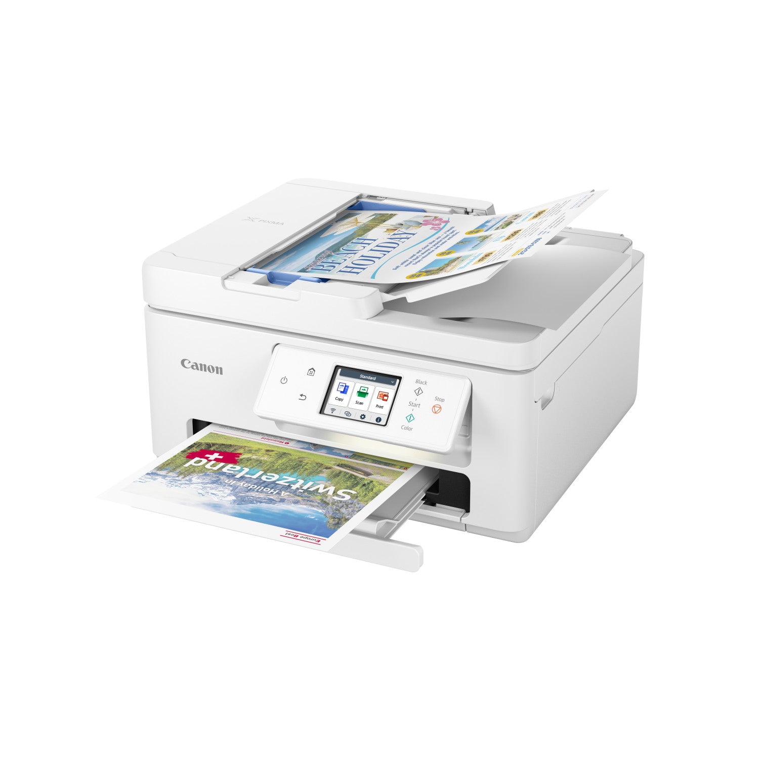 Canon 6258C006 Stampante Multifunzione Ad Inchiostro PIXMA TS7750i A4 1200x1200 DPI Wi Fi Bianco