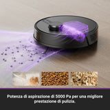 Eureka N6 PLUS aspirapolvere robot 0,34 L Nero