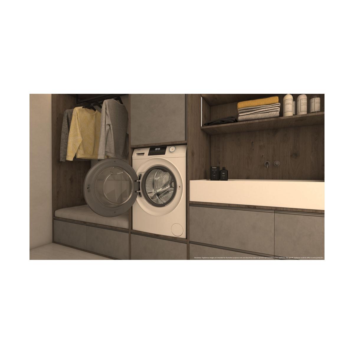 Haier HW90 BP14929A S Lavatrice Caricamento frontale 9 kg 1400 Giri min Bianco