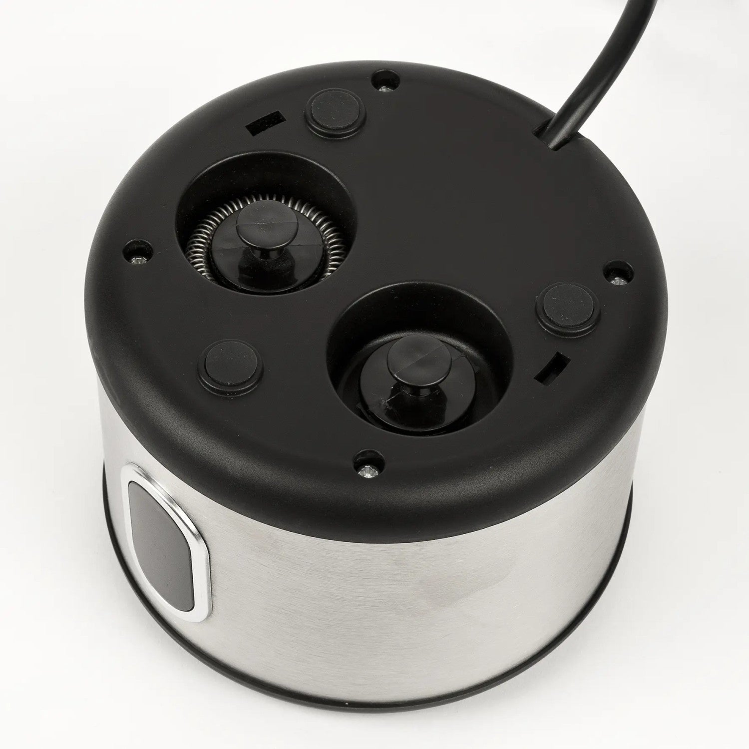 G3 Ferrari G10198 montalatte e scaldalatte Automatico Nero, Acciaio inox