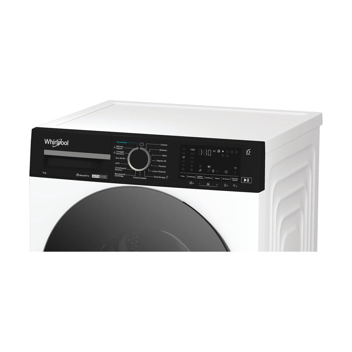 Whirlpool Lavatrice smart connessa con WiFi 9 kg - WPM 99W ADS IT