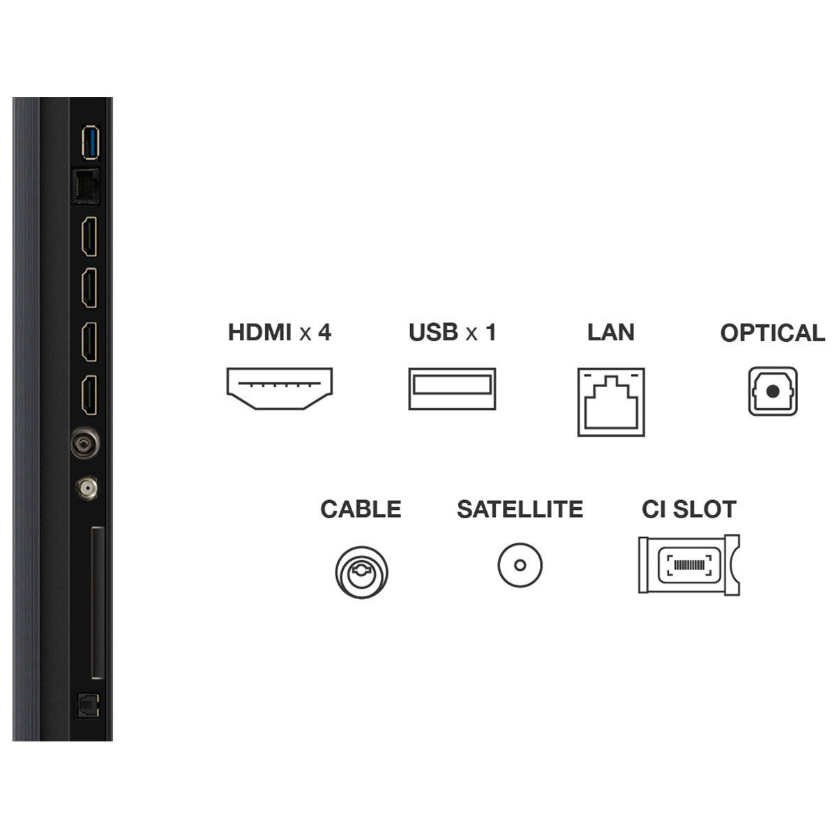 TCL C6K Serie Smart TV QD-MiniLED 4K 98" 98C6K, 144Hz, audio Onkyo 2.1, Dolby Vision IQ Atmos, Google TV