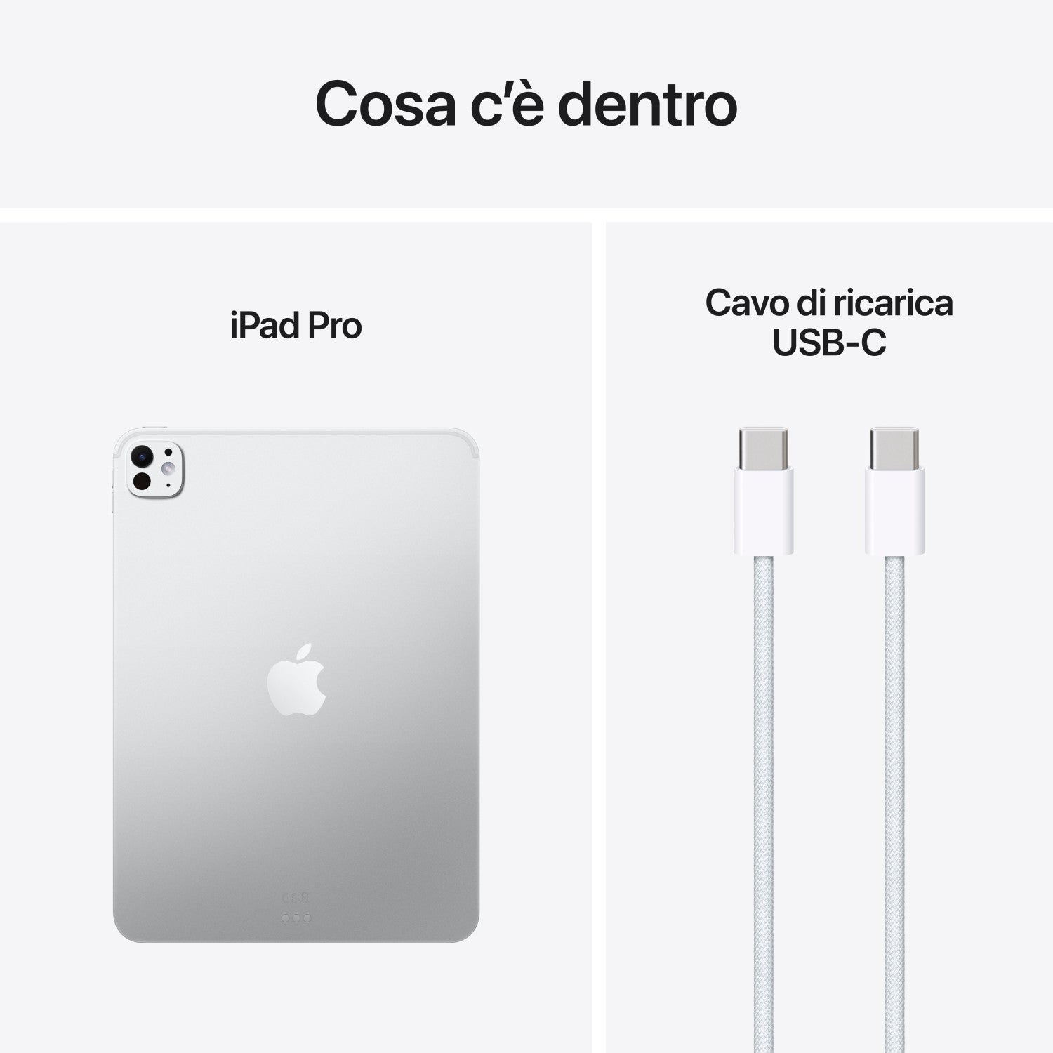 Apple iPad Pro 11" Wi Fi 512GB display standard Argento
