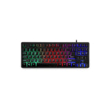 Keyboard TKL tastiera USB QWERTY Italiano Nero