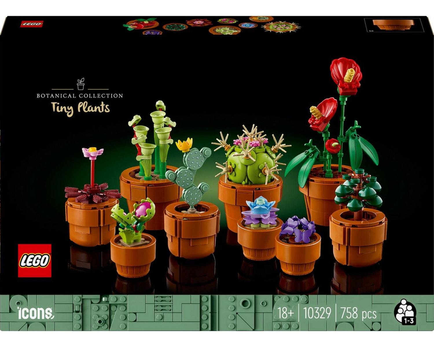 LEGO Icons Mini Piante - Collezione Botanica - 10329