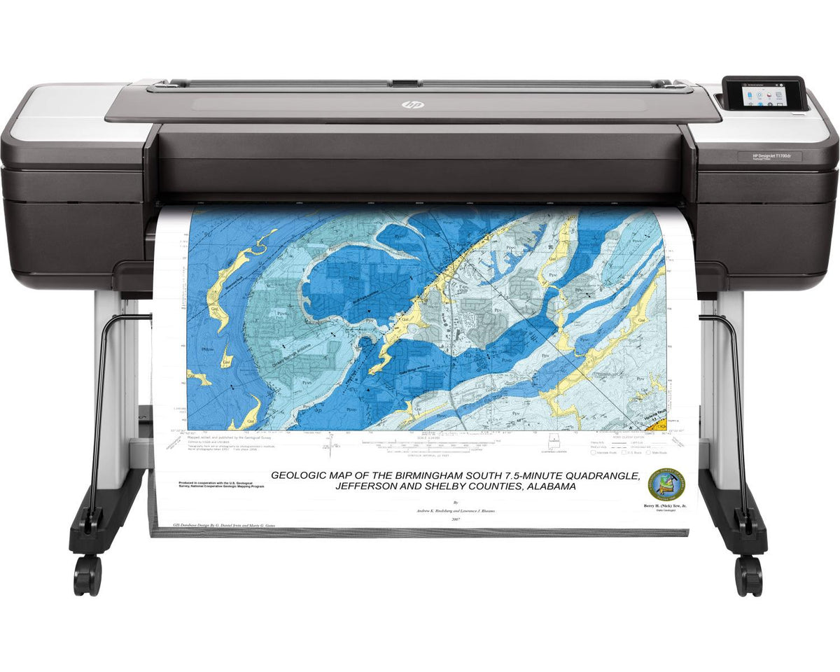 HP 1VD88A Designjet T1700dr 44 Stampante Grandi Formati Getto d'Inchiostro a Colori 2400x1200 DPI 1118x1676 mm Nero