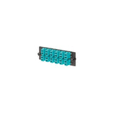 Panduit FAP12WAQDLCZ adattatore di fibra ottica LC Nero