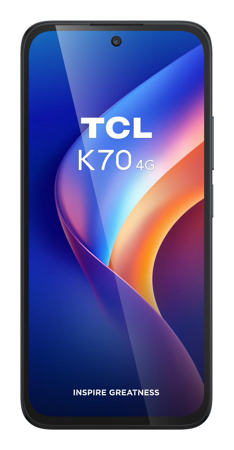 TCL K70 4G 17,3 cm (6.8 pollici) Dual SIM ibrida Android 16.0 USB tipo-C 4 GB 128 GB 5200 mAh Grigio