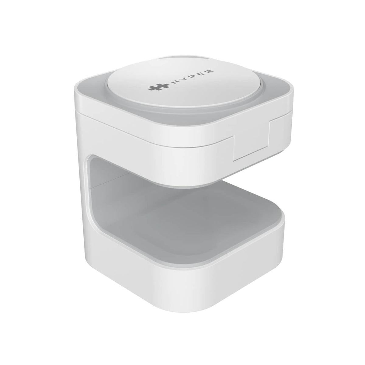 Targus HJ3320WHGL Caricabatterie per dispositivi mobili Cuffie, Smartphone, Orologio intelligente Bianco USB Carica wireless Ricarica rapida Interno