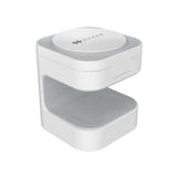 Targus HJ3320WHGL Caricabatterie per dispositivi mobili Cuffie, Smartphone, Orologio intelligente Bianco USB Carica wireless Ricarica rapida Interno