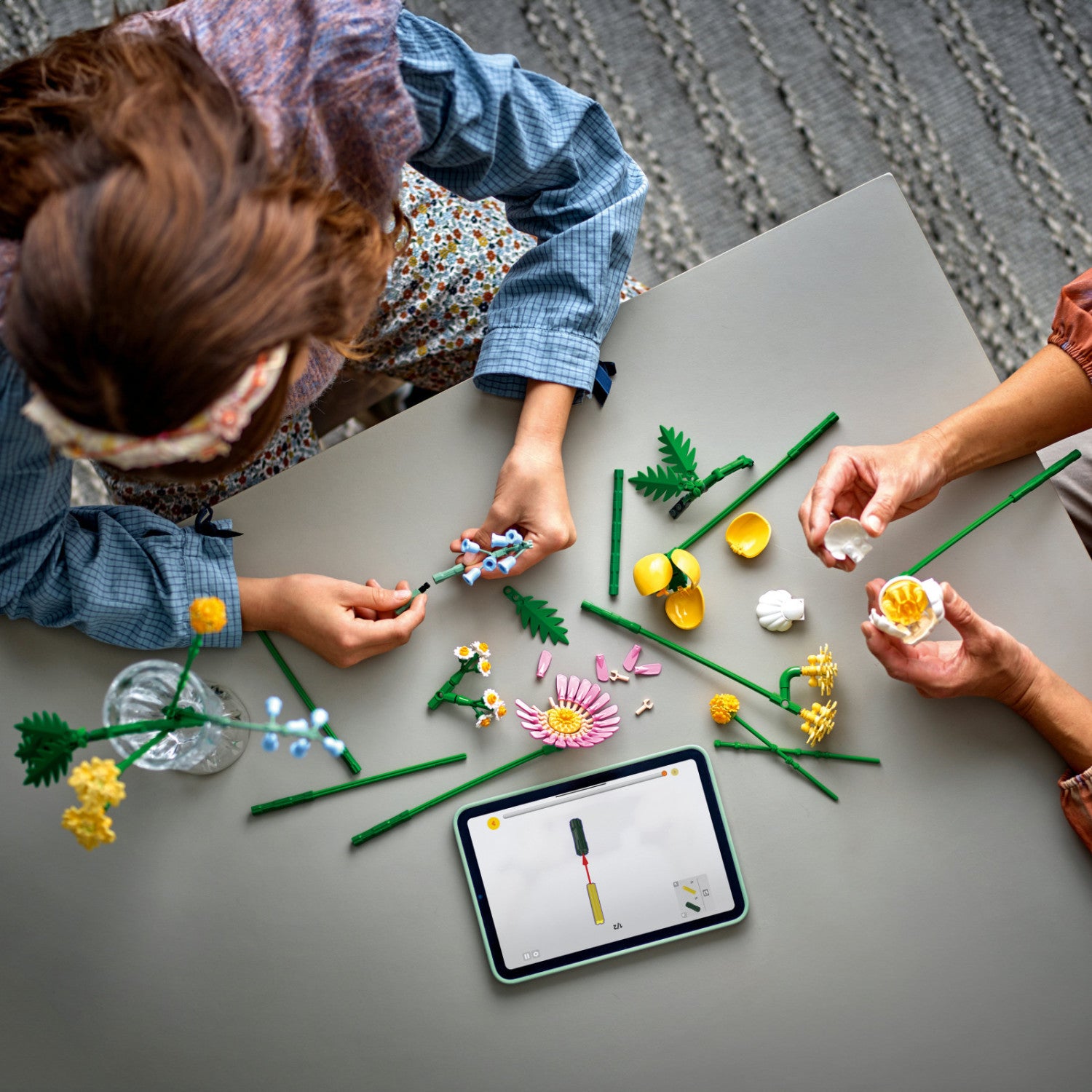 LEGO 10347 Icons Botanicals Bouquet di Fiori Estivi Set 373 Pezzi