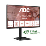 AOC E4 Q27E4U Monitor PC 68,6 cm (27") 2560 x 1440 Pixel Quad HD LED Nero