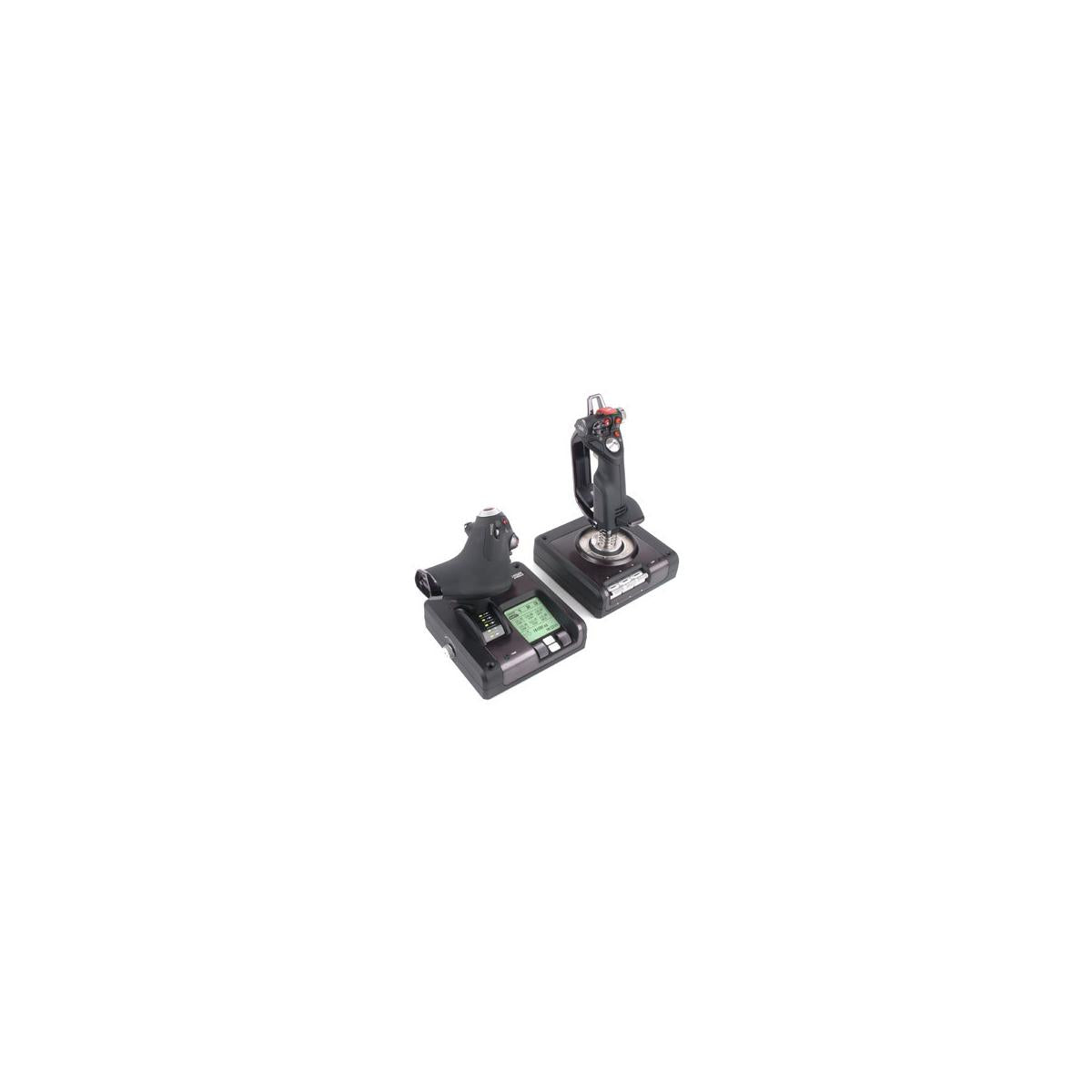 Logitech G Flight Control System Nero. Argento USB 2.0 Simulazione di Volo Analogico Digitale PC