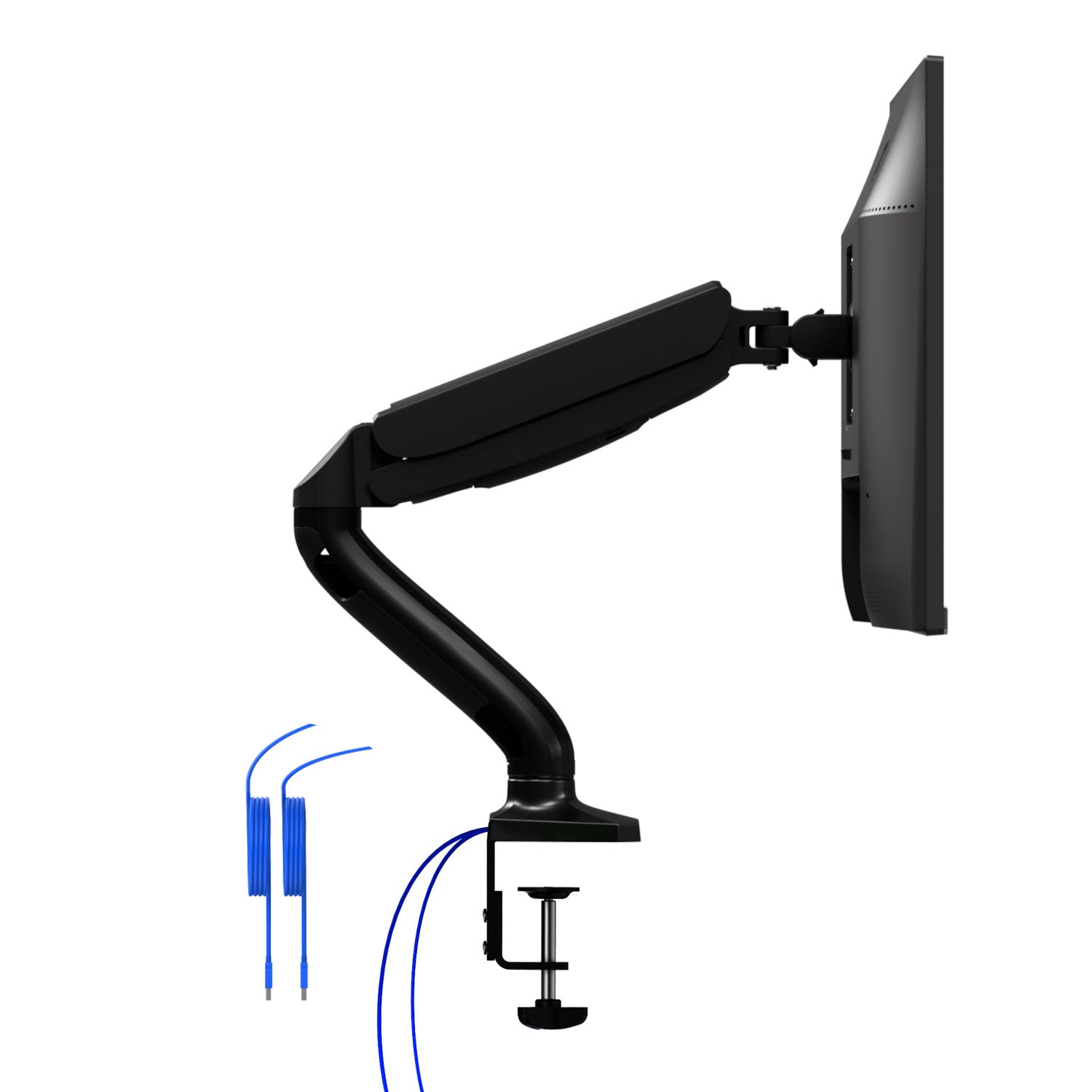 AOC AS110DX supporto da tavolo per Tv a schermo piatto 81,3 cm (32") Nero Scrivania