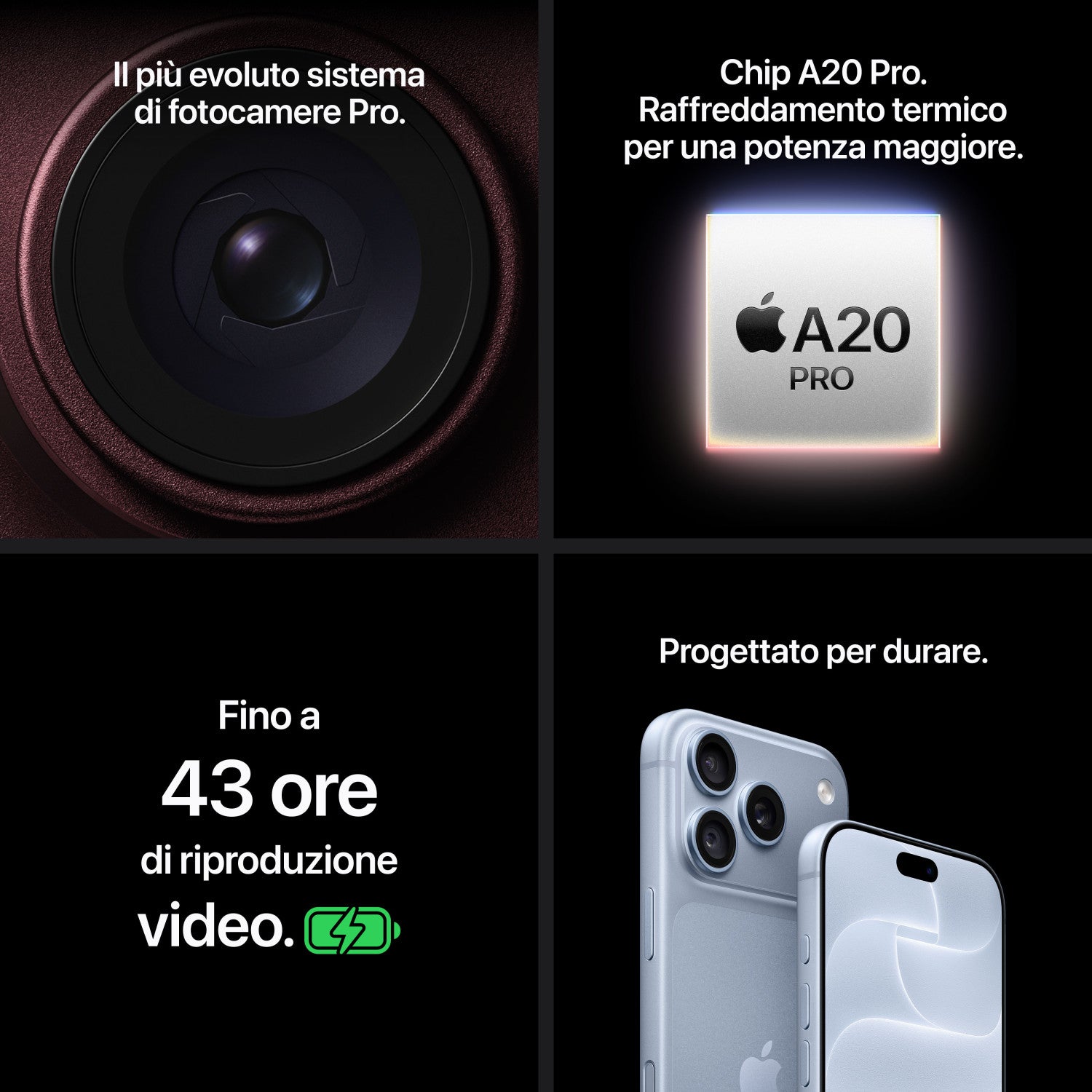 Apple iPhone 18 Pro Max 256GB Nero