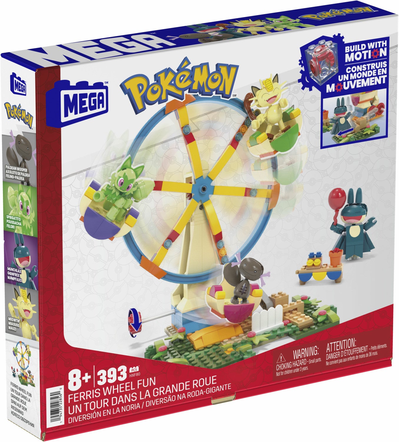 MEGA Pokémon HXF80 gioco di costruzione