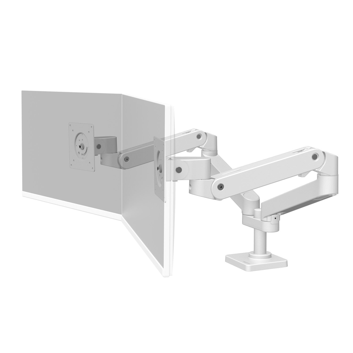Ergotron LX Pro Series 45-686-290 Supporti a parete per TV 68,6 cm (27 pollici) Scrivania Bianco