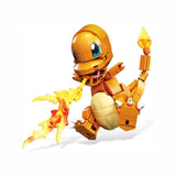 Mattel Mega Construx GKY96 Gioco di Costruzione Pokemon Charmander Arancione