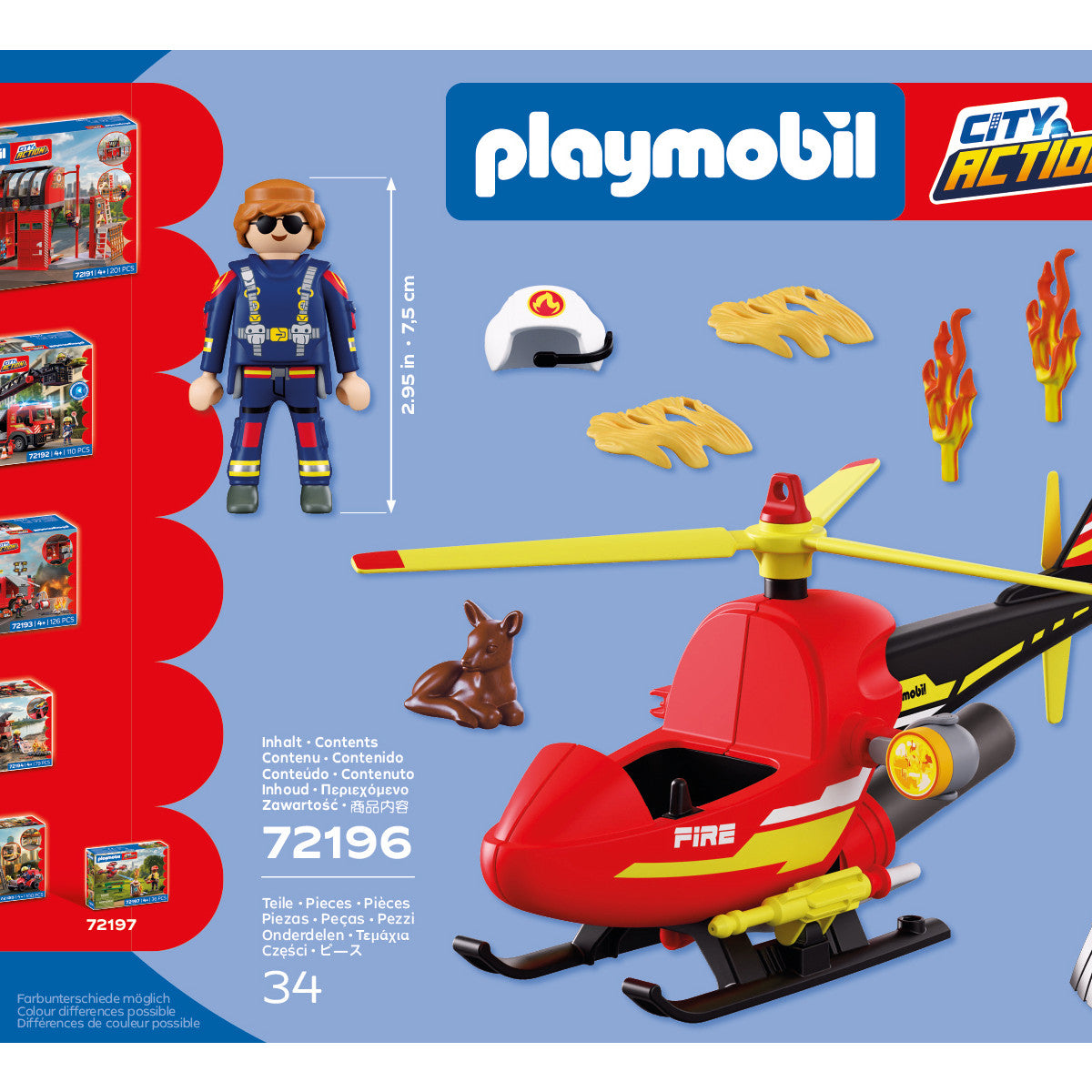 Playmobil Feuerwehr-Helikopter