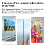 LG OLED evo AI Wallpaper TV 83 pollici W6 OLED83W69LA, 4K, spessore 9,9mm, True Wireless, Staffe filo muro SMART TV 2026
