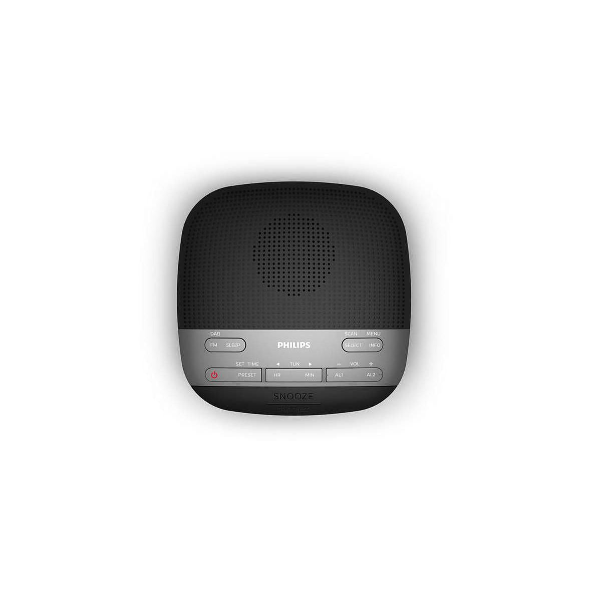 Philips TAR3505/12 Radio Orologio Digitale Nero Grigio