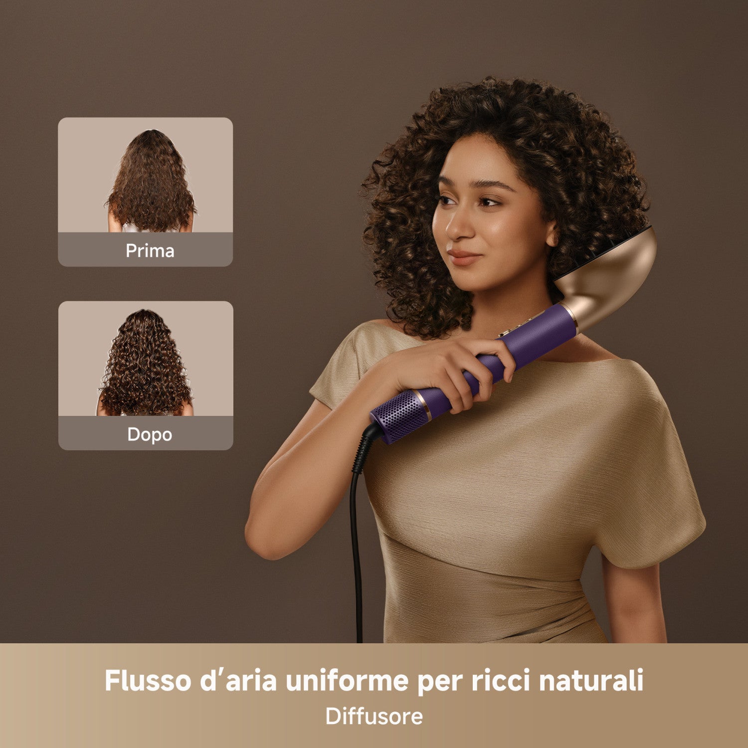 Dreame AirStyle Pro 2 Kit per lo styling dei capelli Caldo Viola 1300 W 2,8 m