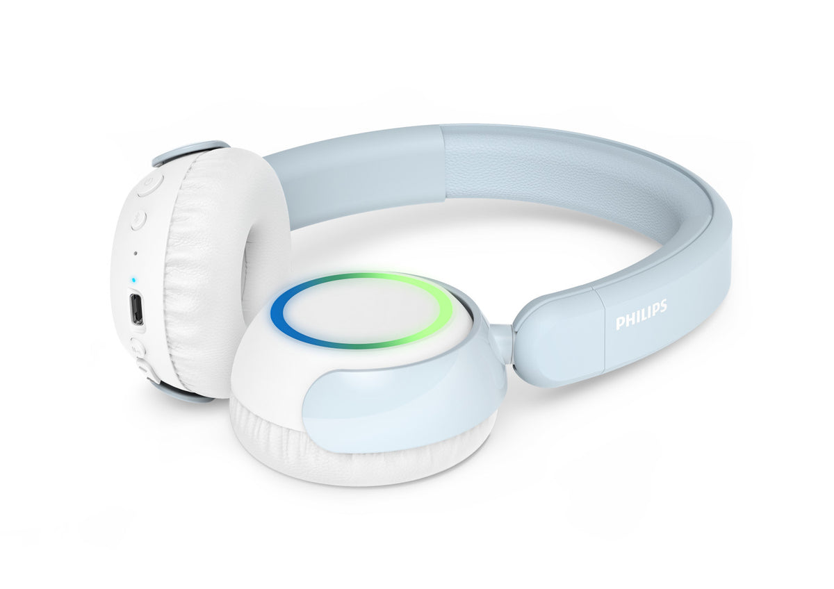 Philips TAK4200B Auricolare Con cavo e senza cavo A Padiglione Musica e Chiamate Bluetooth Bianco, Blu