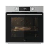 Whirlpool OMK58HU0X forno 71 L Nero, Acciaio inox