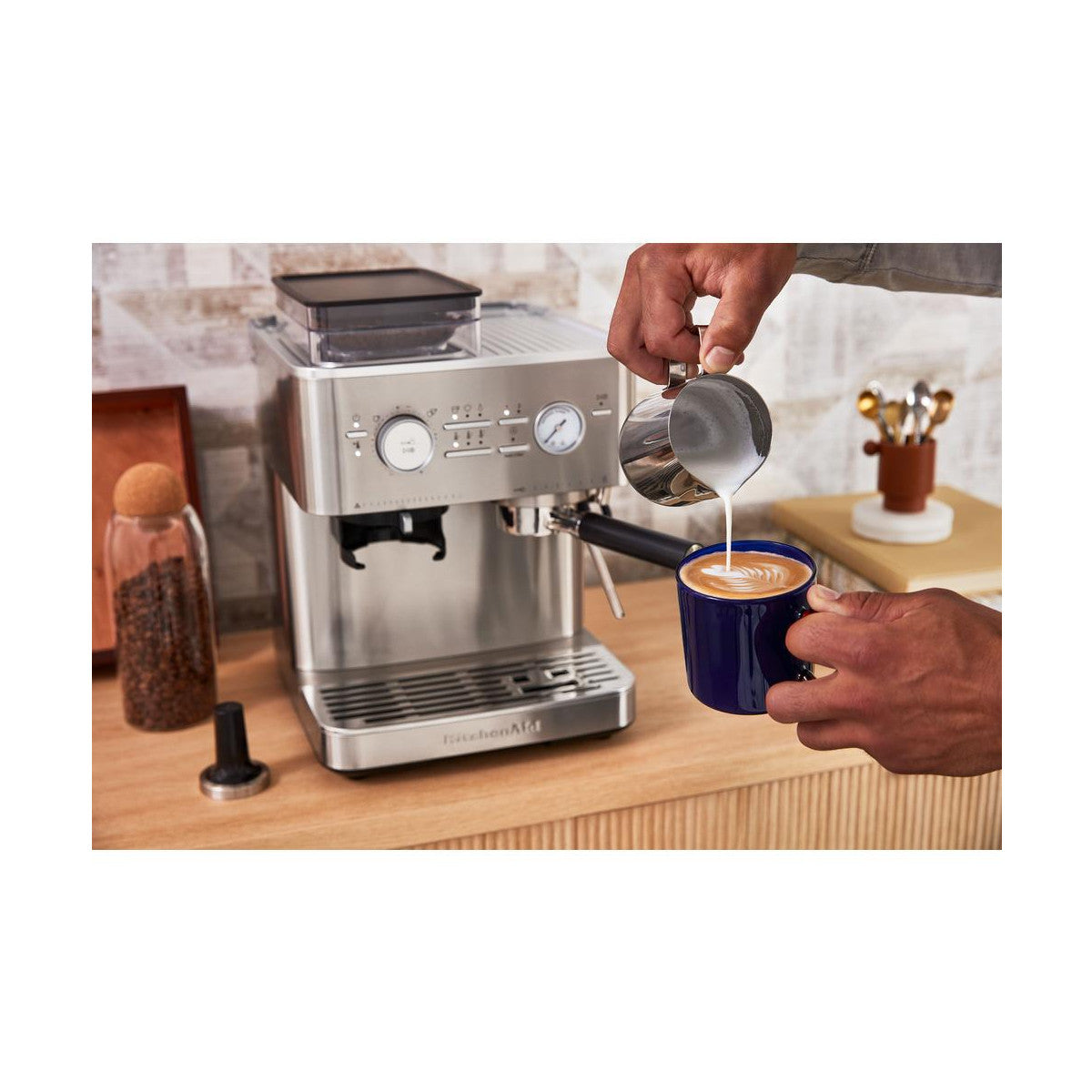 KitchenAid 5KES6551ESX Automatica/Manuale Macchina per espresso 2,5 L