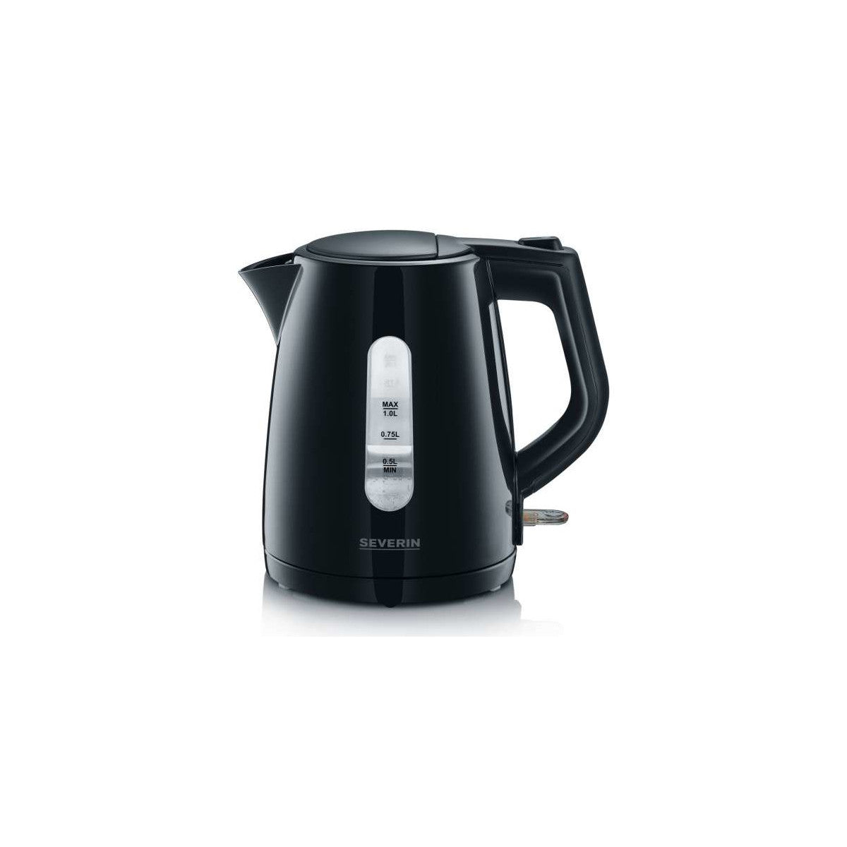 Severin WK 3410 bollitore elettrico 1 L 2200 W Nero