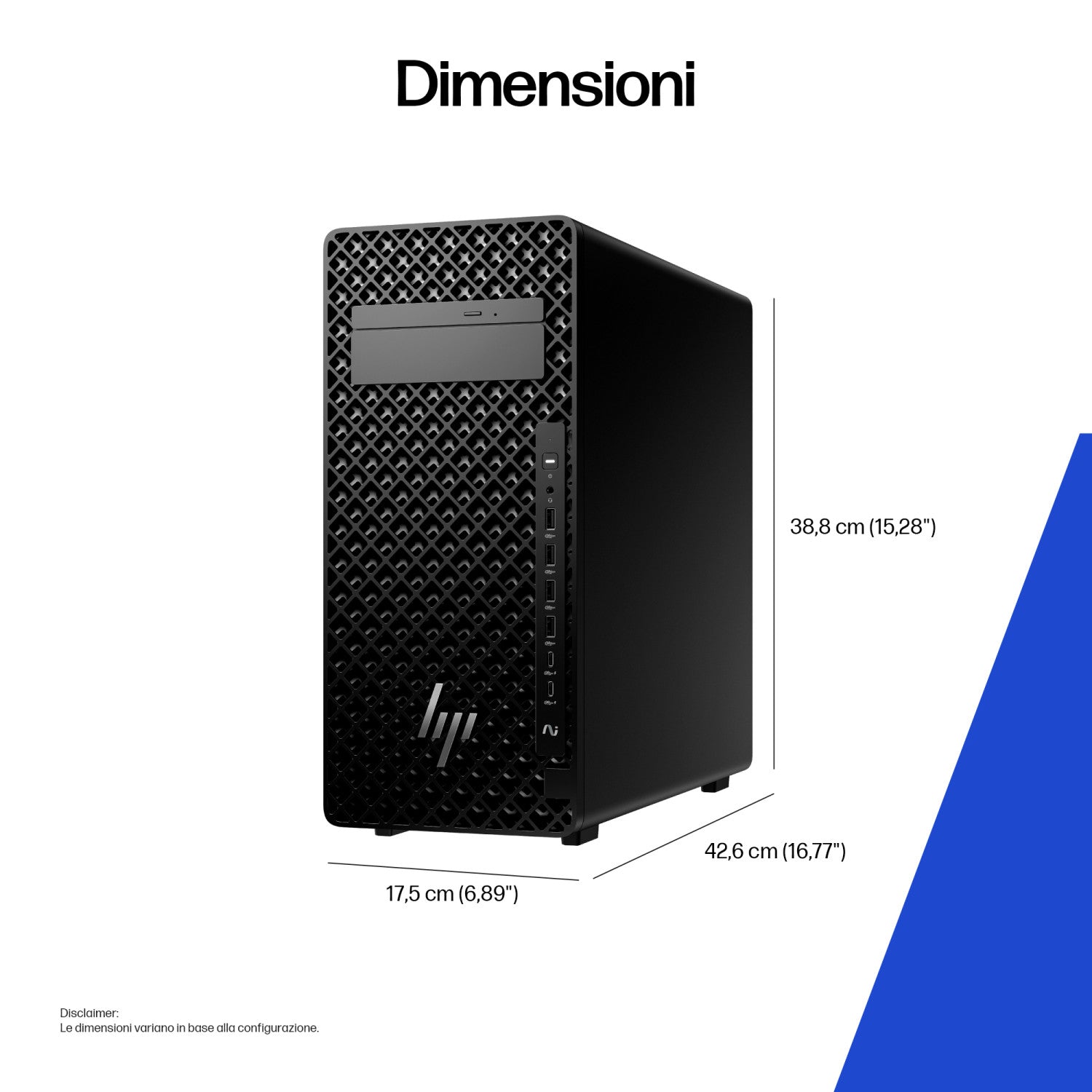 HP Z2 Tower G1i Wolf Pro Security Edition Intel Core Ultra 9 285 32 GB DDR5-SDRAM 1 TB SSD Windows 11 Pro Stazione di lavoro AI Workstation, AI PC Nero