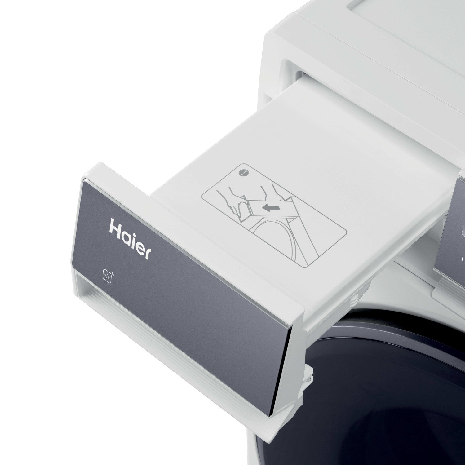 Haier HD100-C367U1 asciugatrice Libera installazione Caricamento frontale 10 kg Bianco