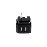 StarTech.com USB2PACBK Caricabatterie per dispositivi mobili Telefono cellulare, Smartphone, Tablet Nero AC Interno