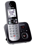 Panasonic KX-TG6861 Telefono DECT Identificatore di chiamata Nero, Grigio