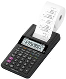 Casio Calcolatrice Scrivente Portatile HR-8RCE 12 Cifre con Alimentatore