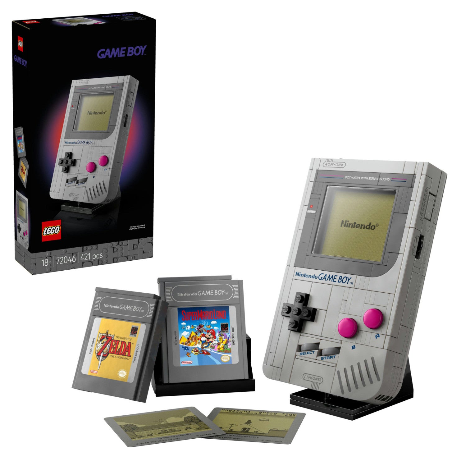 LEGO 72046 Set da Costruzione Game Boy Nintendo Super Mario 421 Pezzi Adulti