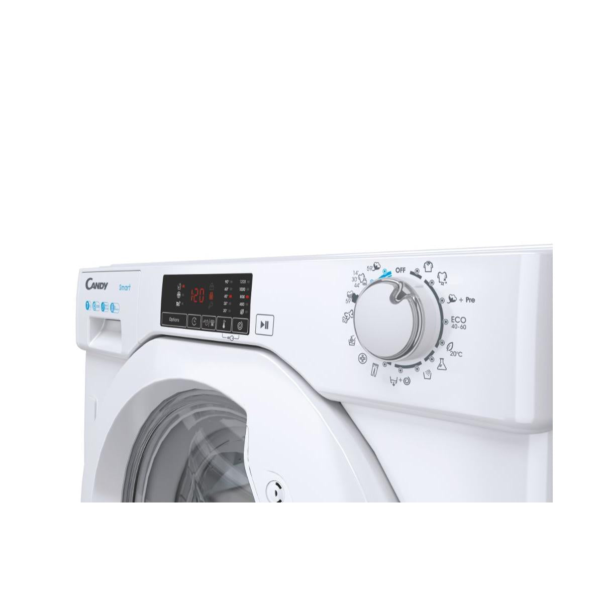 Candy Lavatrice Smart CBW 27D1E-S Caricamento frontale 7 kg Classe D Bianco