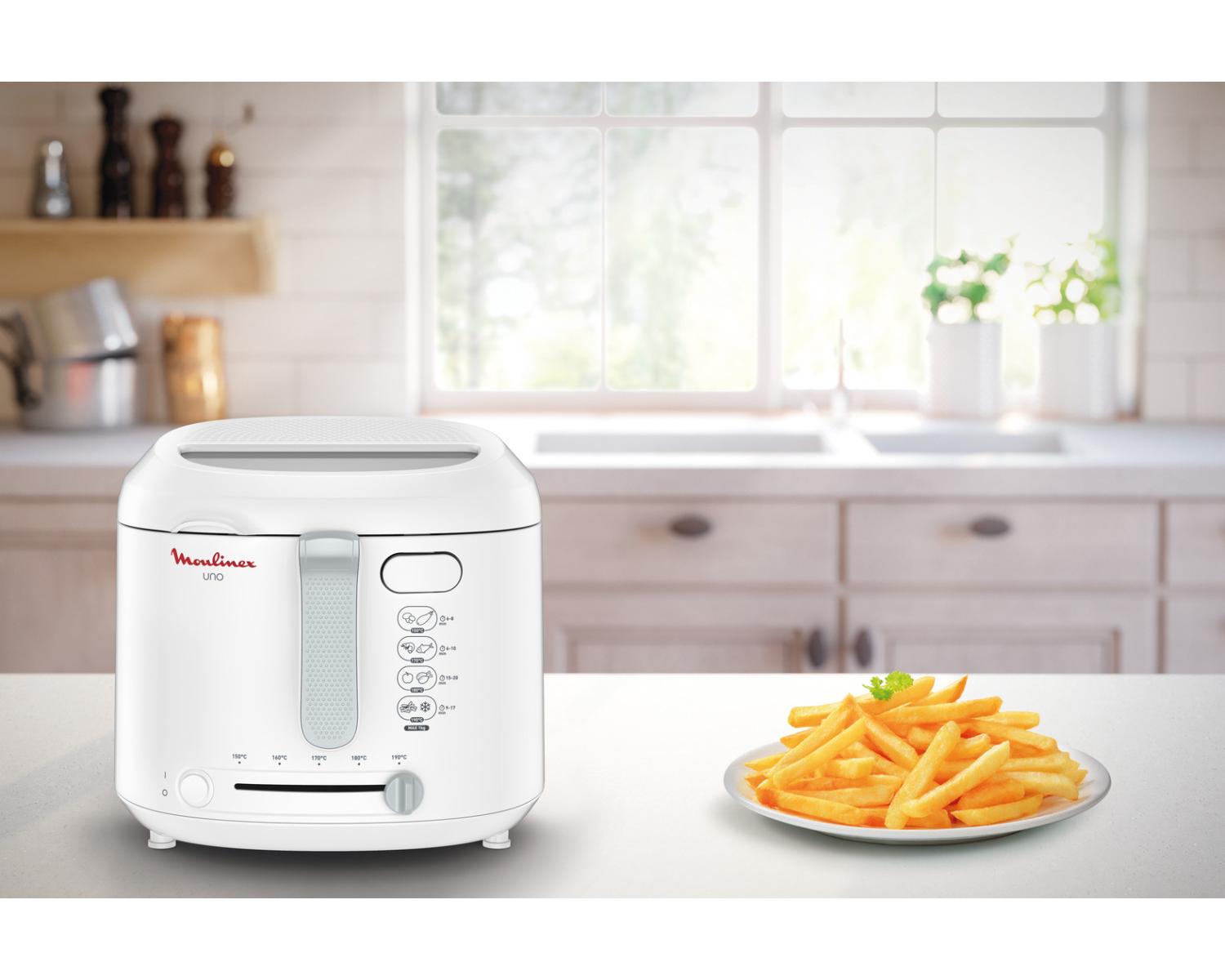 Moulinex AF2031 Friggitrice Singolo Indipendente 1600 W Bianco