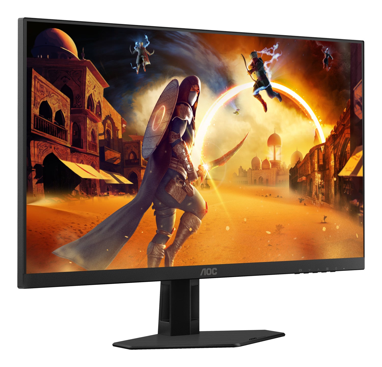 AOC G4 24G4ZRE Monitor PC 60,5 cm (23.8") 1920 x 1080 Pixel Full HD LED Nero, Rosso