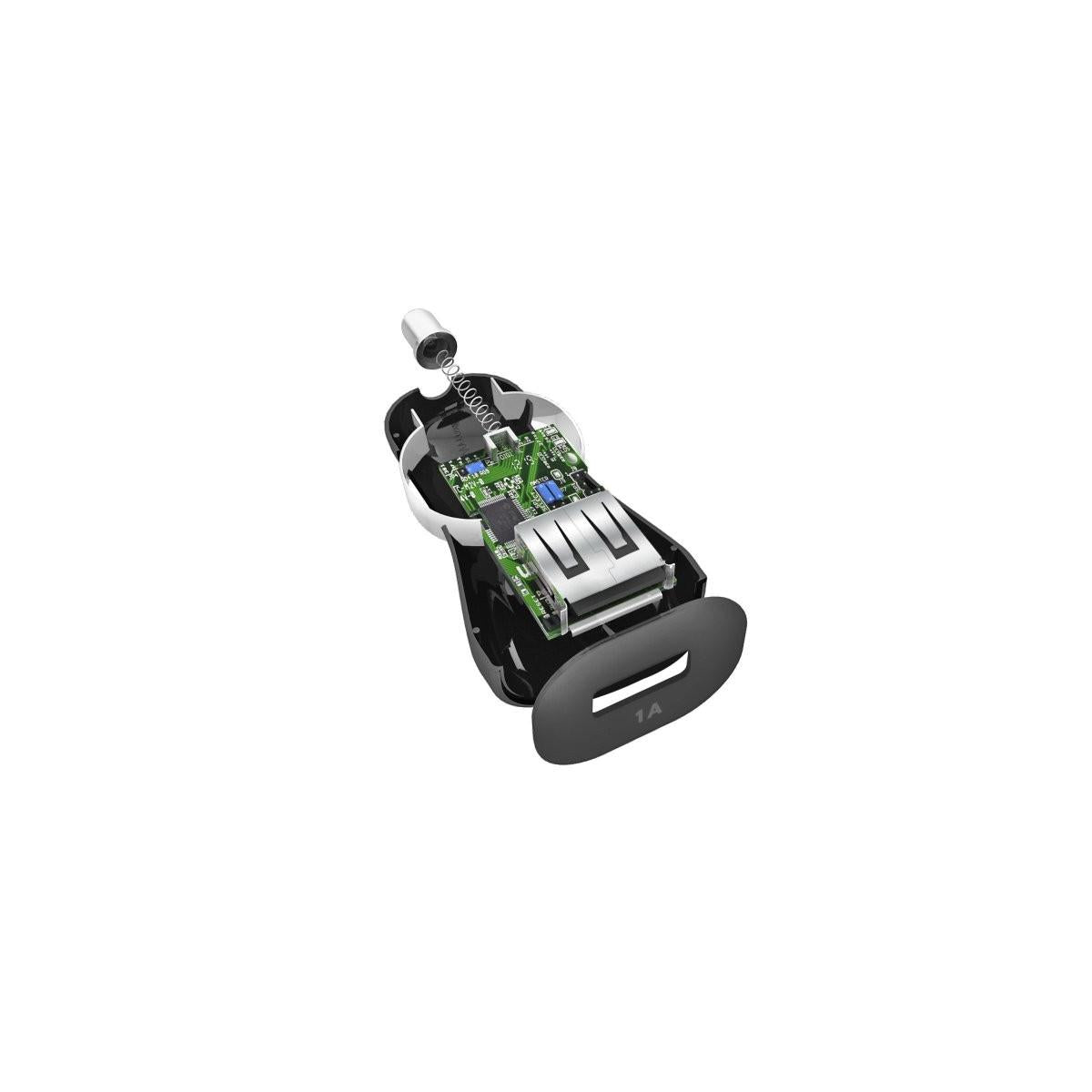 SBS Mini caricatore auto 5 Watt Ricarica standard con porta USB universale