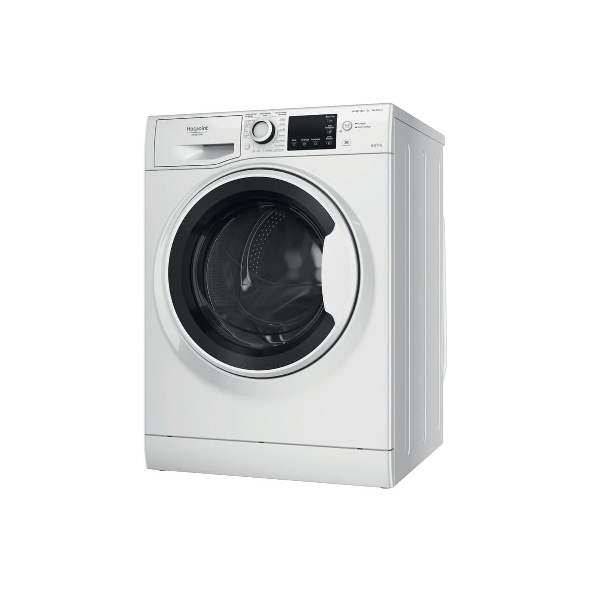 Hotpoint Active NDB 10736 WA IT Lavasciuga Libera Installazione Caricamento Frontale Classe D Bianco
