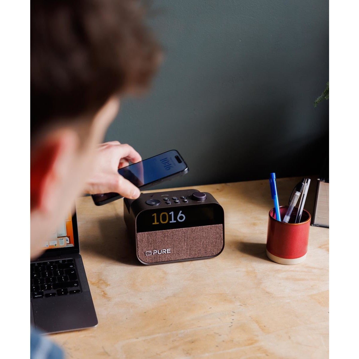 Pure Moment Charge Portatile Digitale Nero
