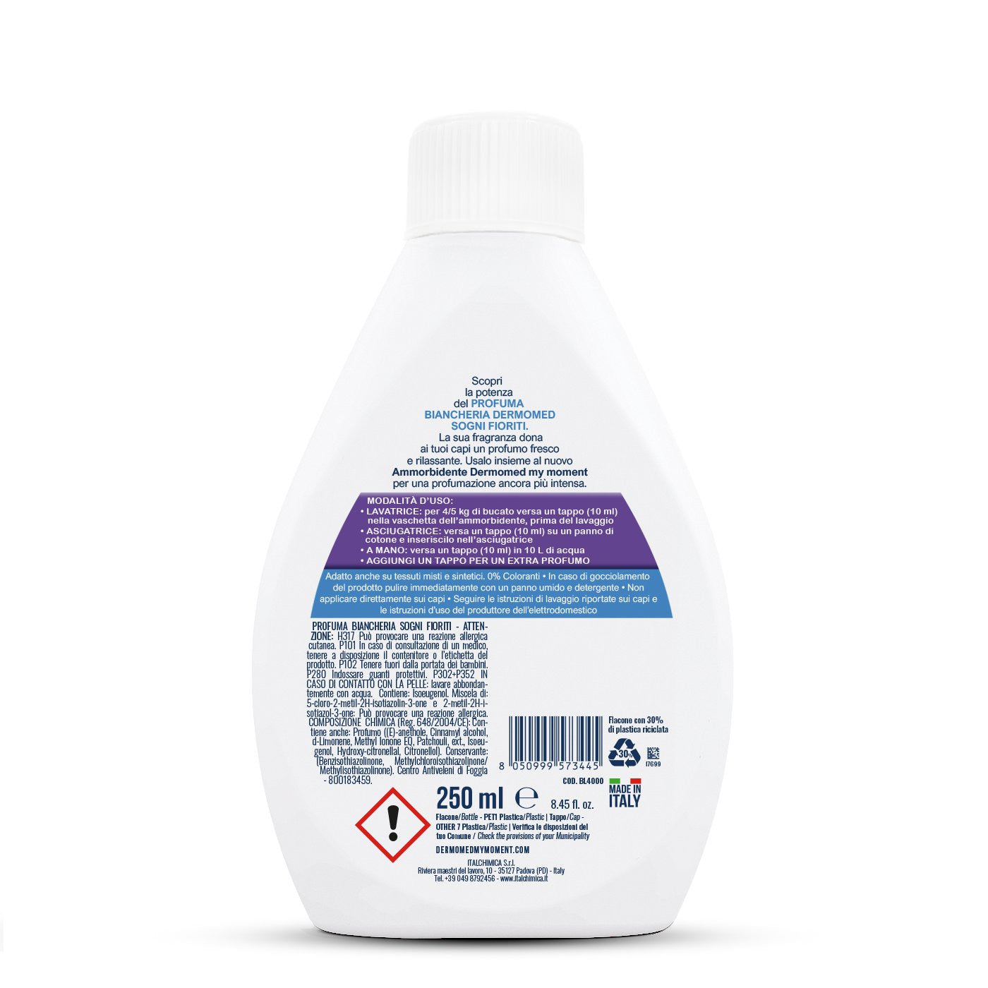 Dermomed Profuma Biancheria Sogni Fioriti 250 ml 1310DM