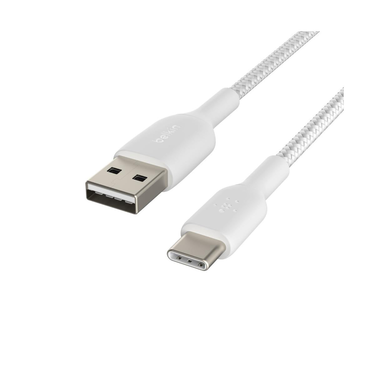 Belkin CAVO INTRECCIATO DA USB-C A USB-A 1M